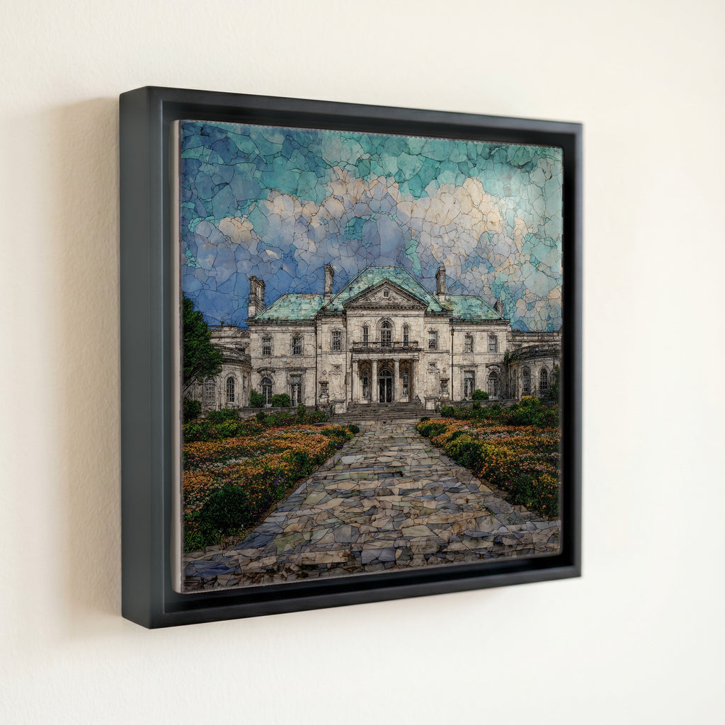 the Vanderbilt Mansion — front