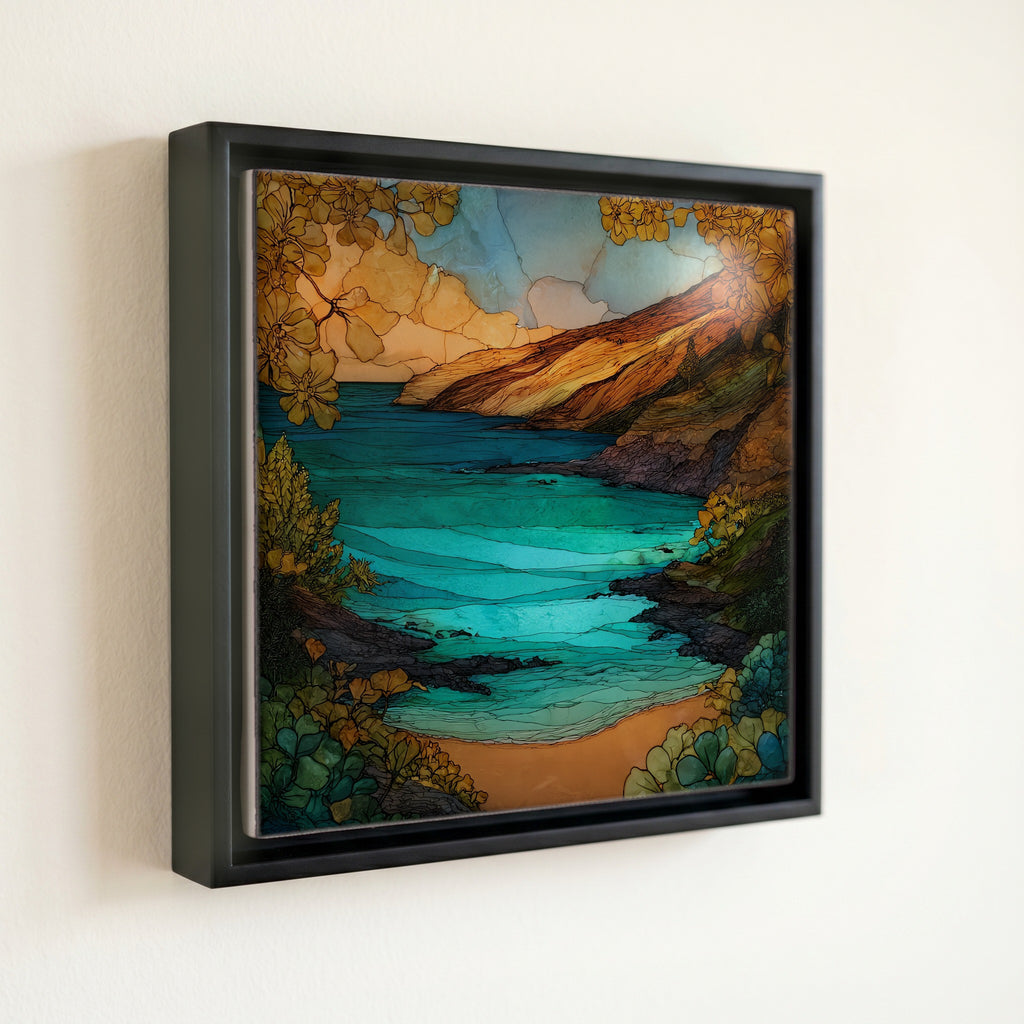 Mokuleia Slaughterhouse Maui Ceramic Art Tile — front