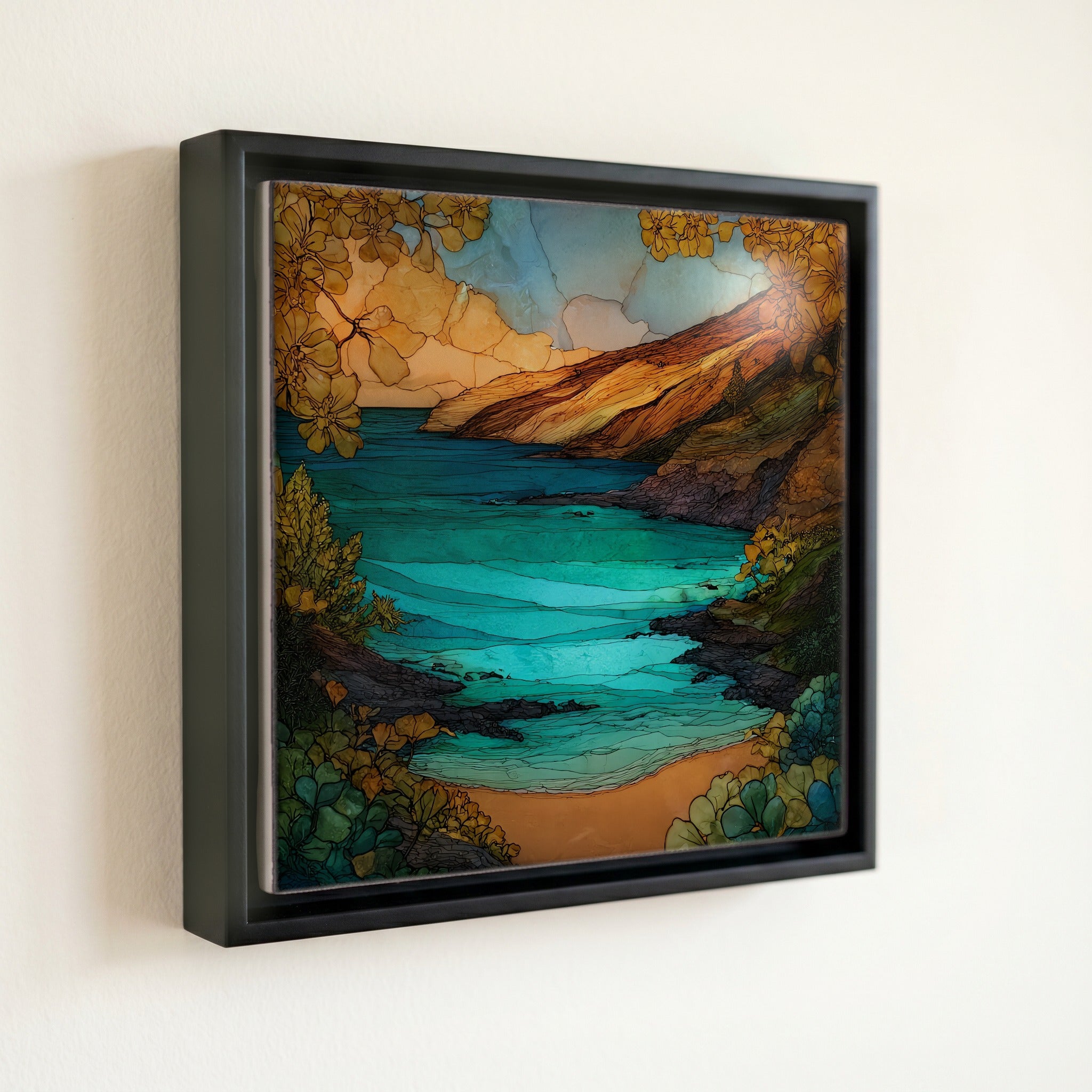 Mokuleia Slaughterhouse Maui Ceramic Art Tile — front