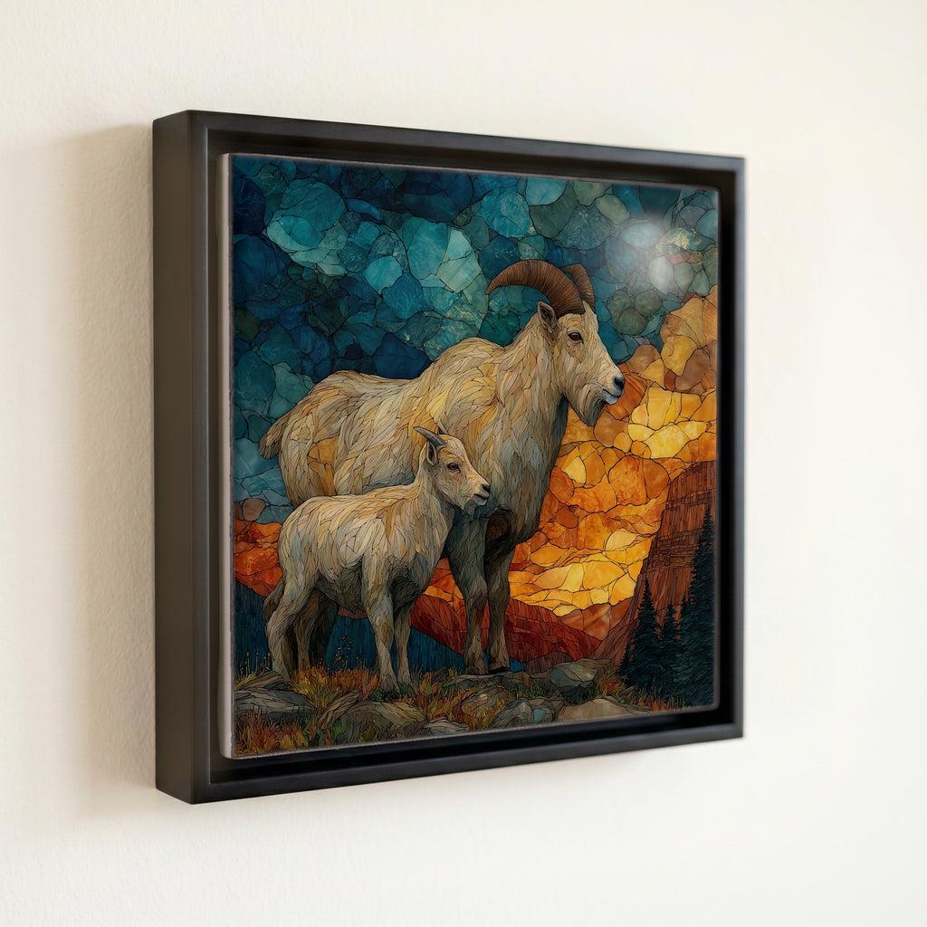 mountain goat — front