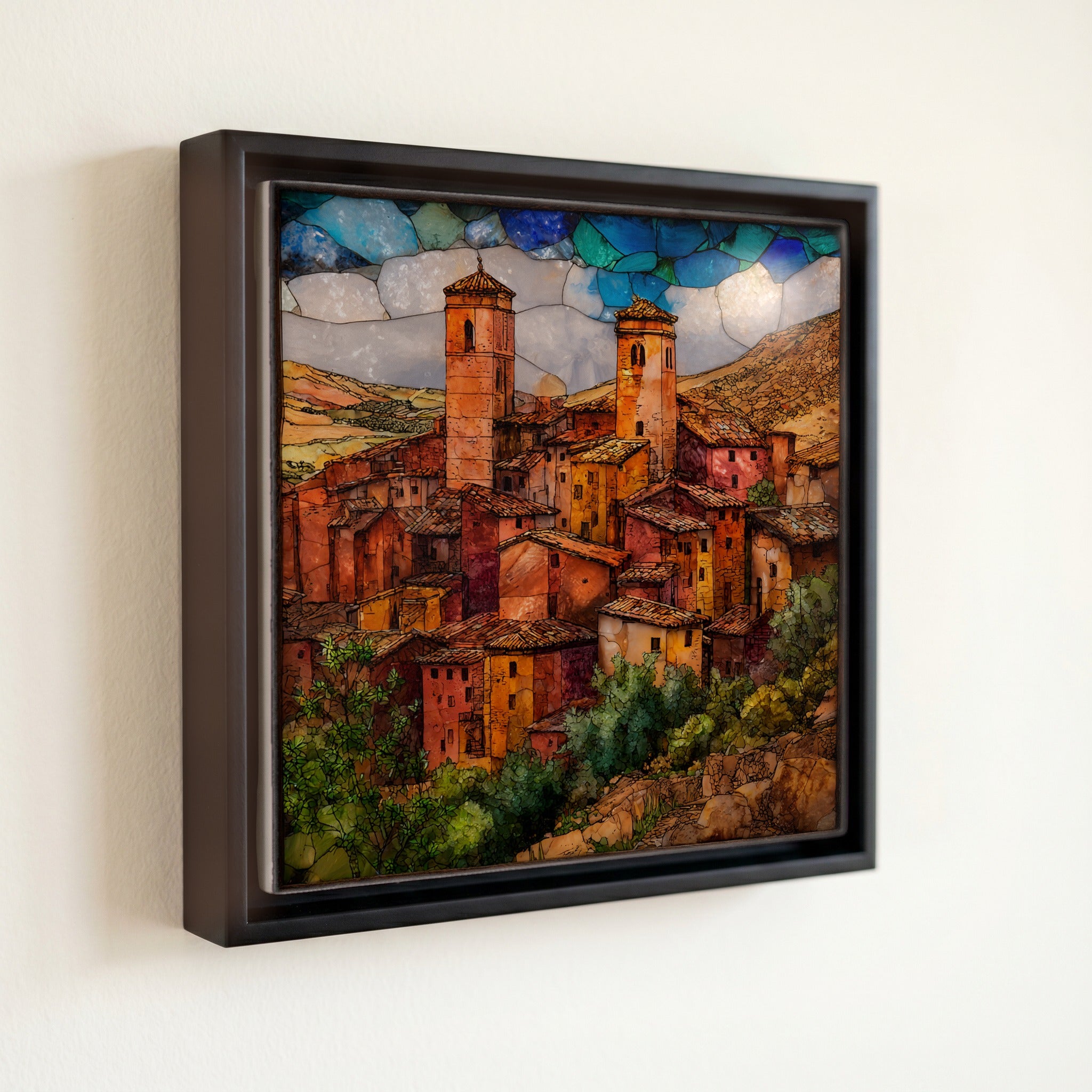 Albarracin Red Sandstone Village — front