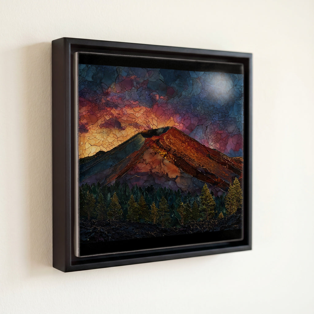 Sunset Crater evening Sunset Crater Volcano — front
