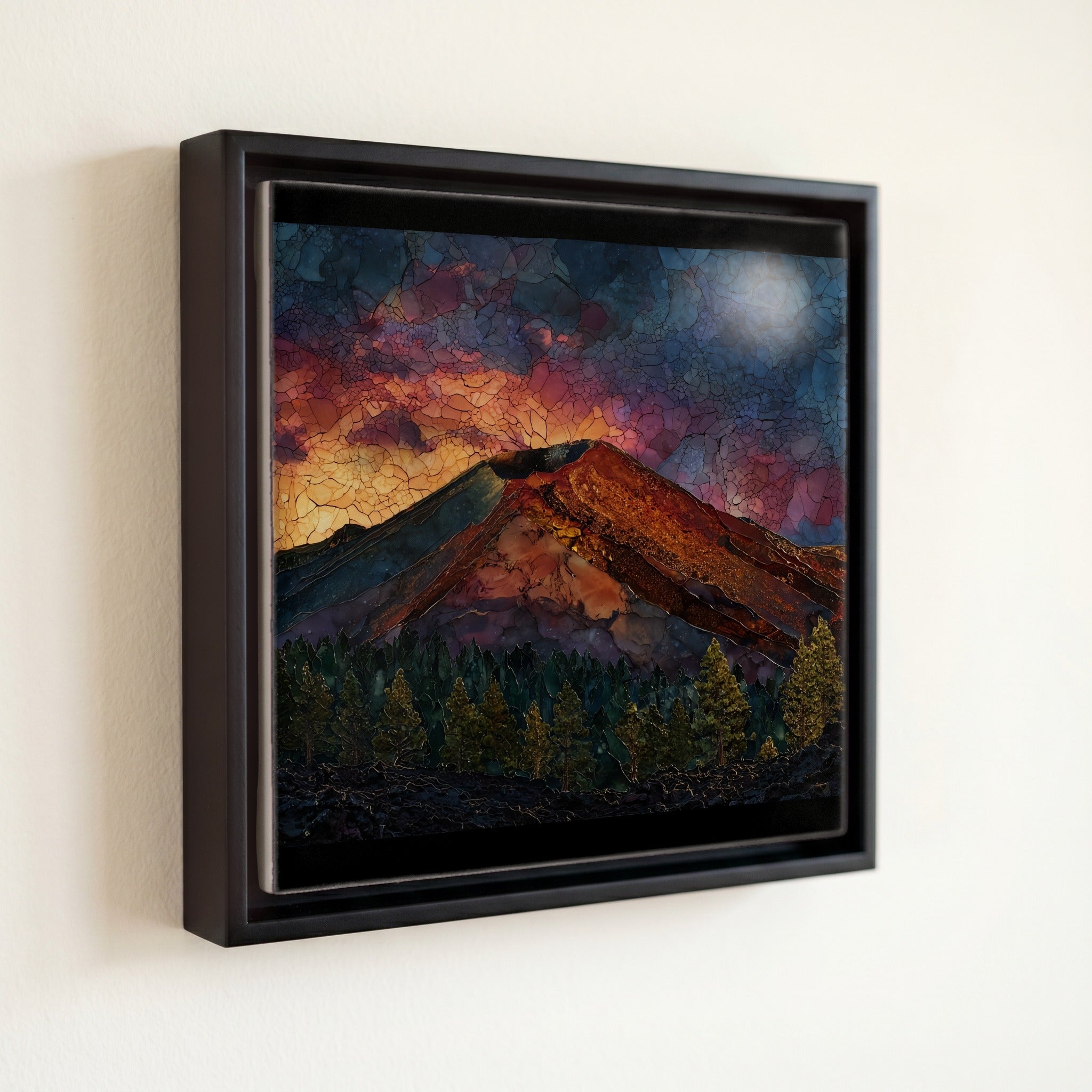 Sunset Crater evening Sunset Crater Volcano — front