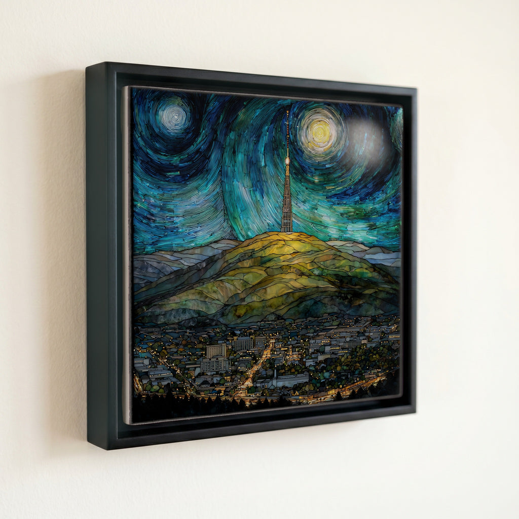 the Mill Mountain Star — front