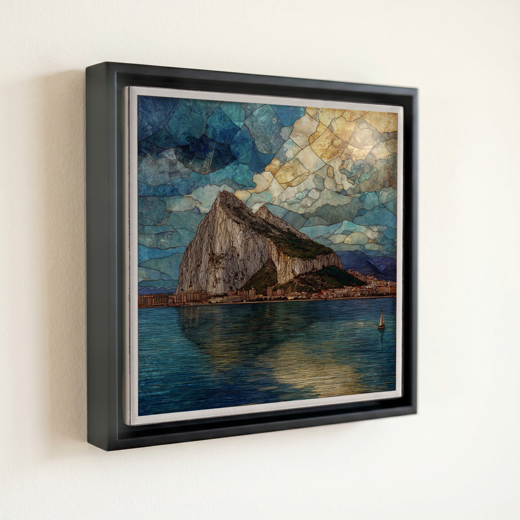 Gibraltar Rock View From la Linea — front