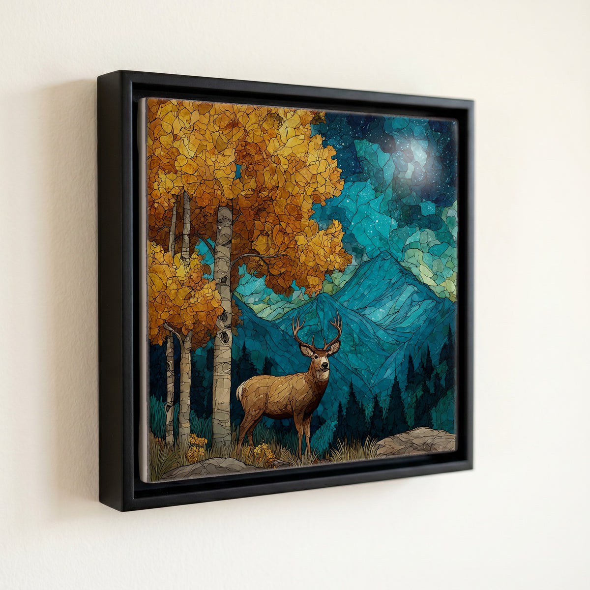 a mule deer among — front