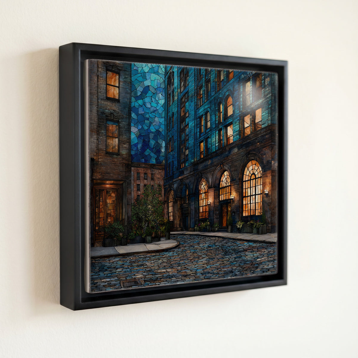 a Tribeca cross street — front