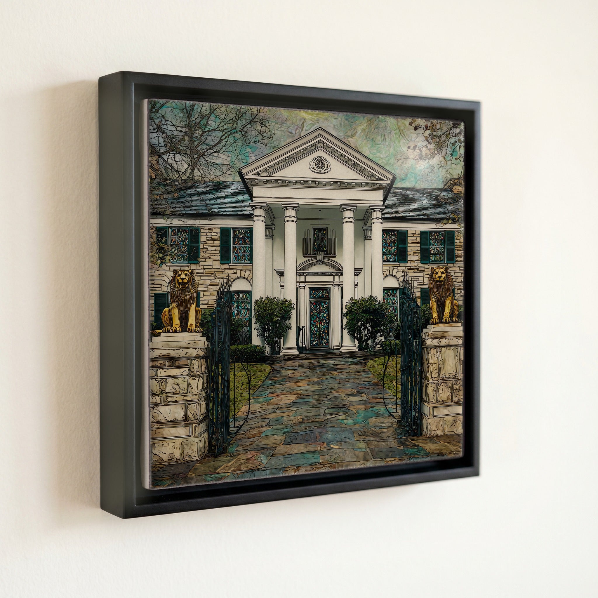 Graceland Mansion — front