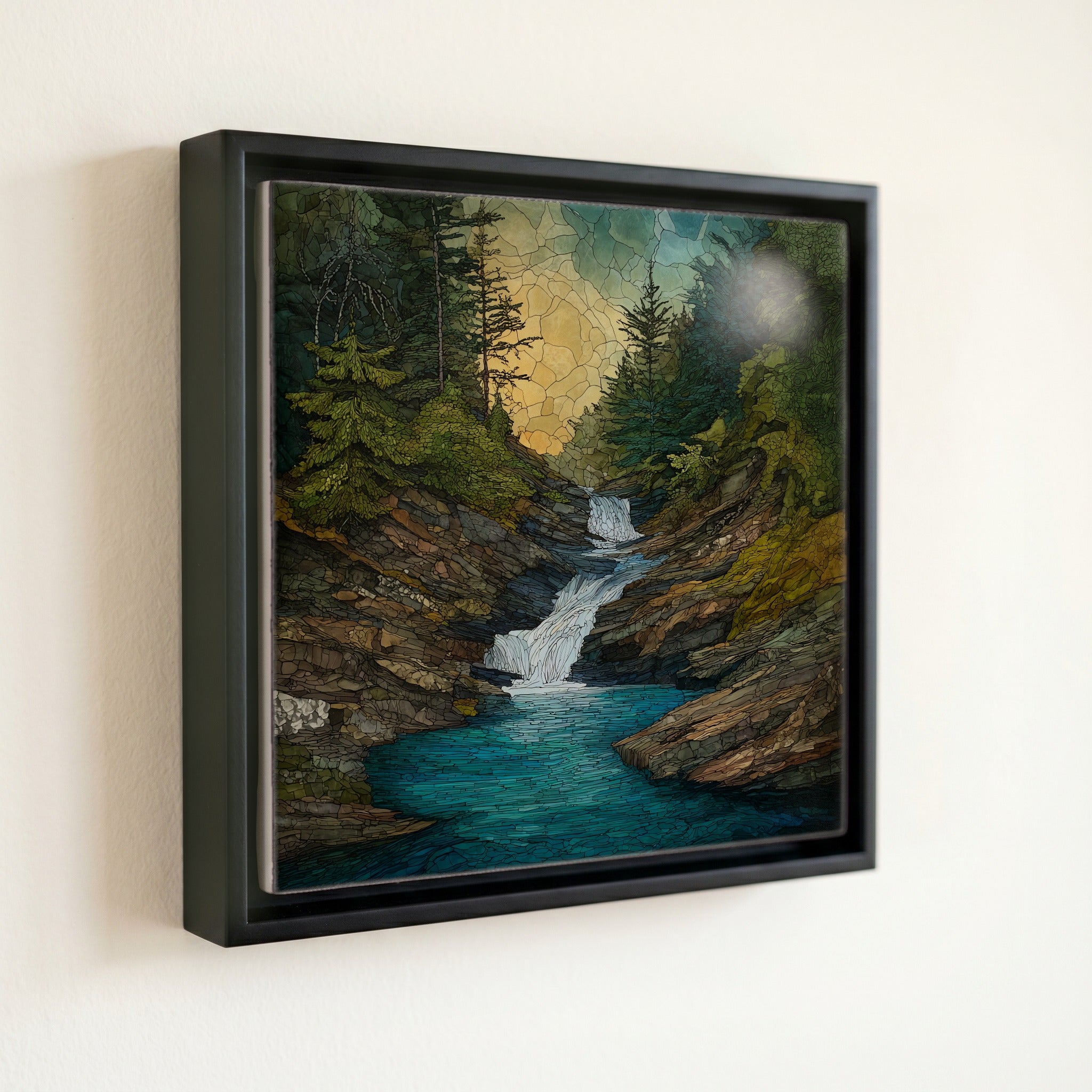 Buttermilk Falls — front