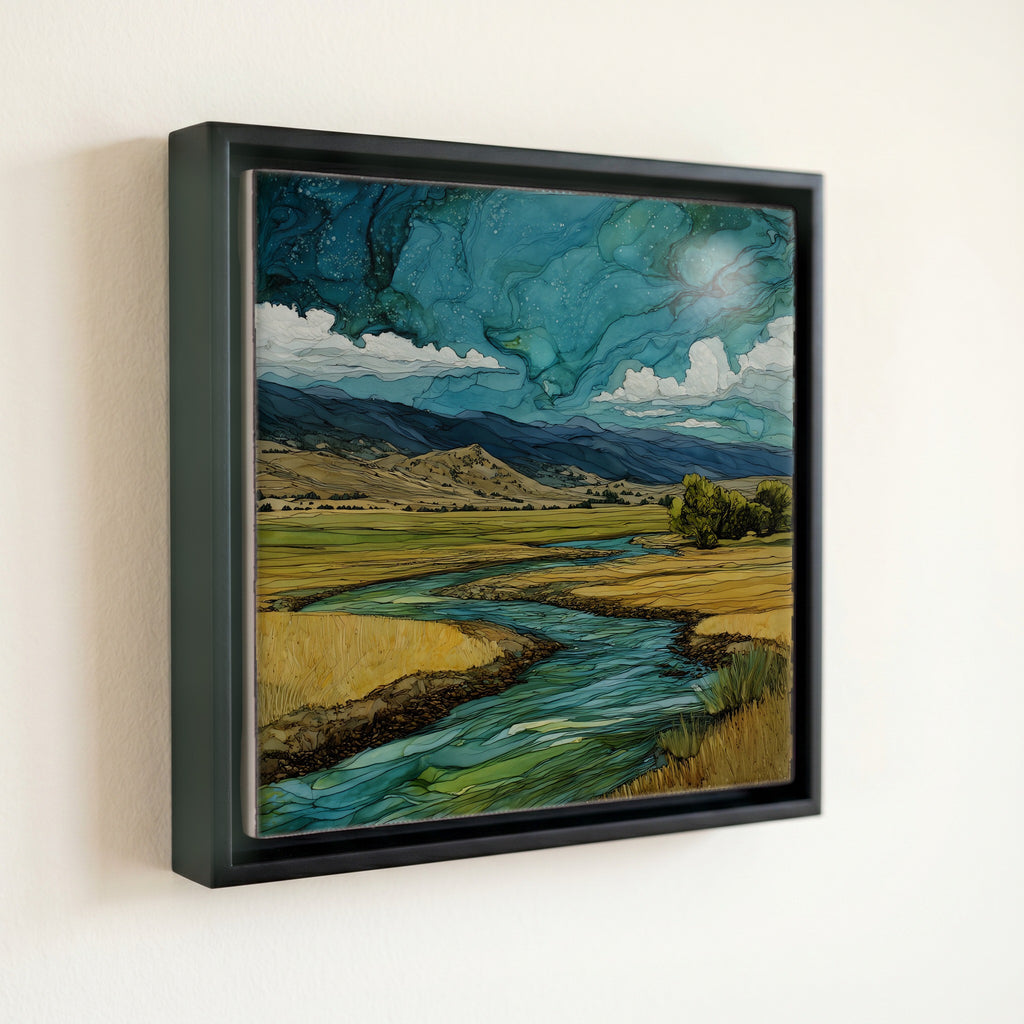 the lower Madison River — front