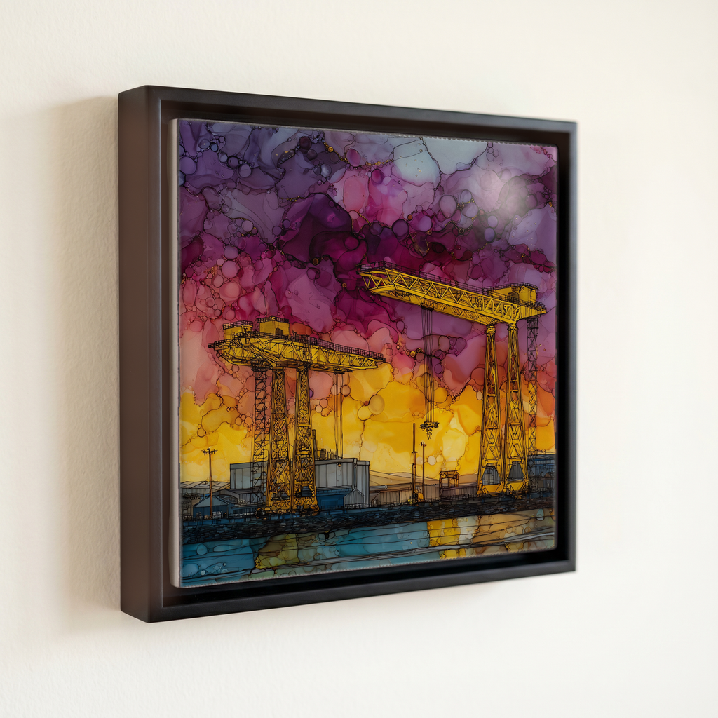 Belfast Shipyard Cranes — front