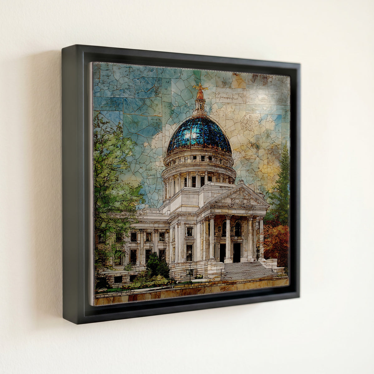 the Mississippi State Capitol — front