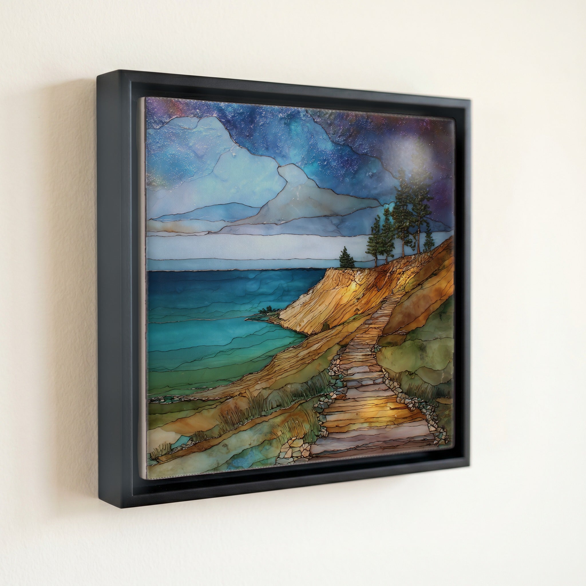 Empire Bluff Trail overlooking — front