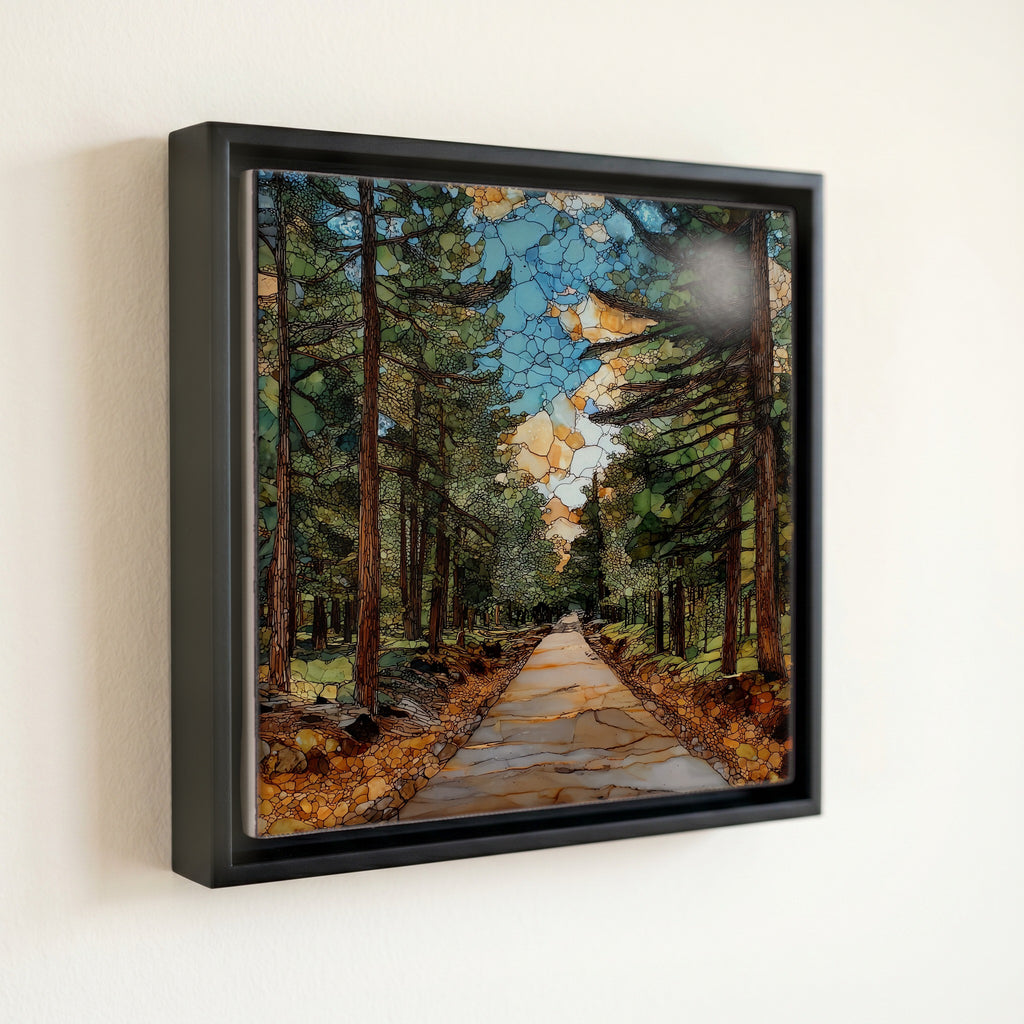a Pine Barrens fire road — front