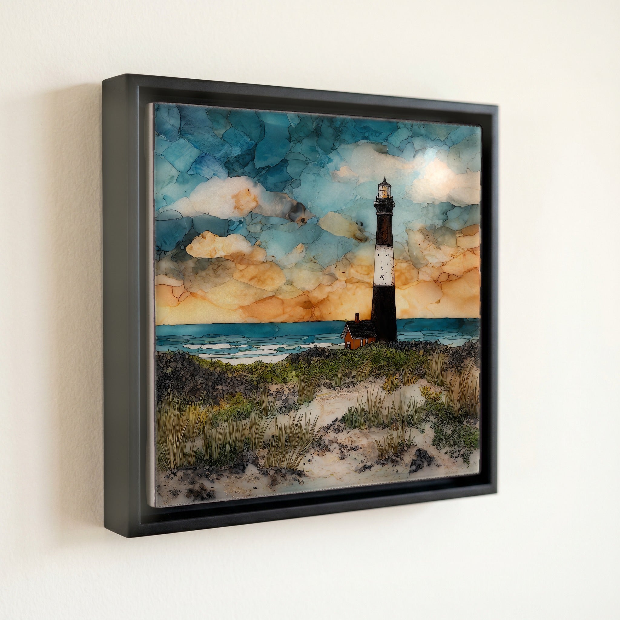 Fire Island Lighthouse on the Long — front