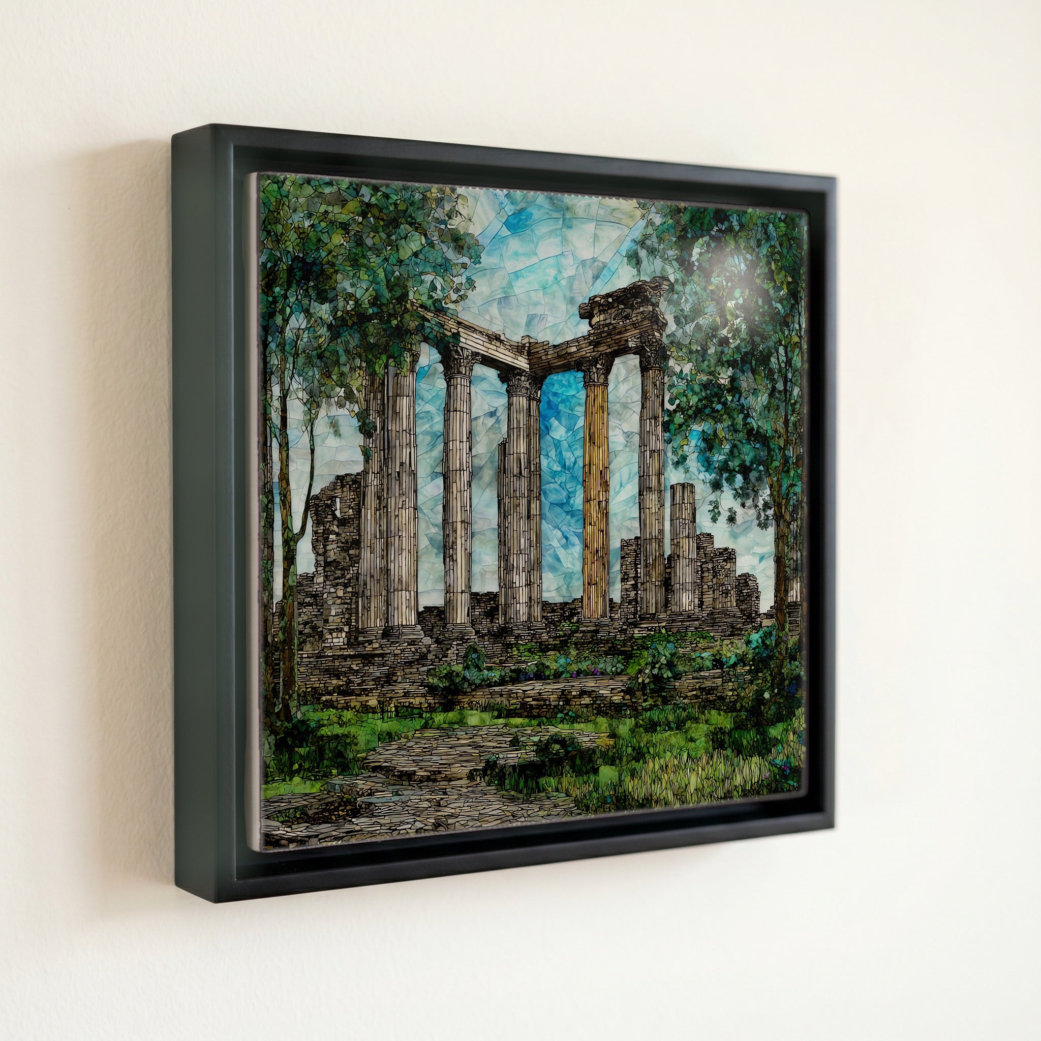 the Windsor Ruins near — front