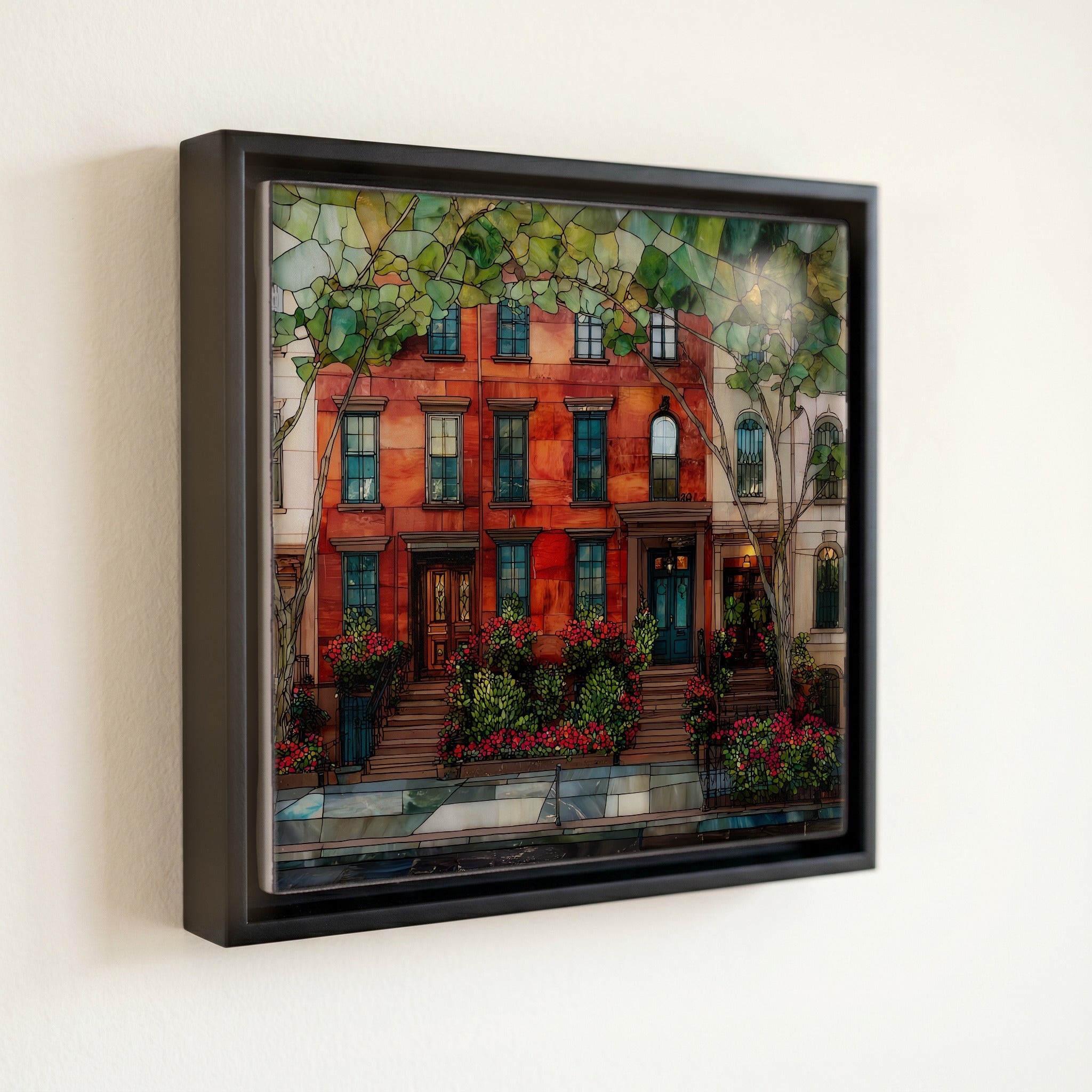 a West Village block on Bleecker Street — front