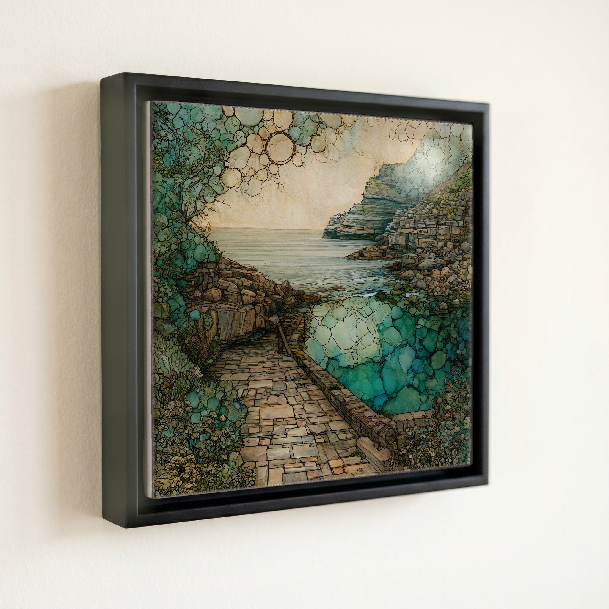 a quiet green cove — front