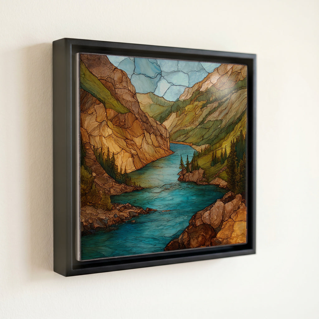 the Smith River winding — front
