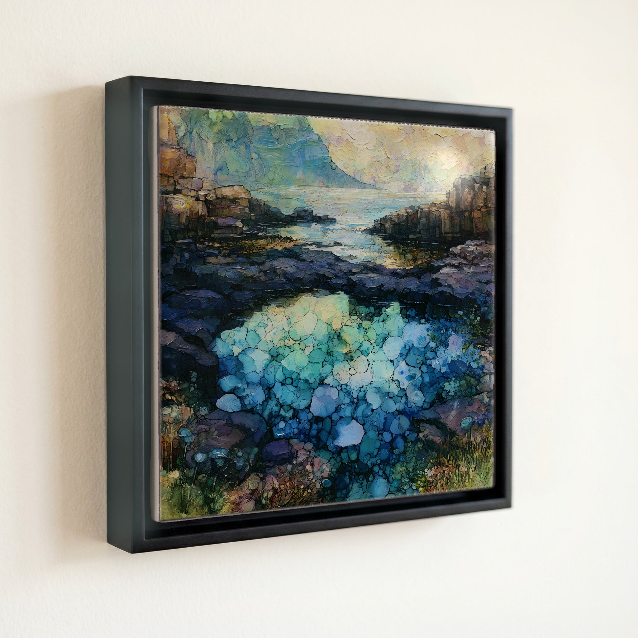 a tidal pool of — front