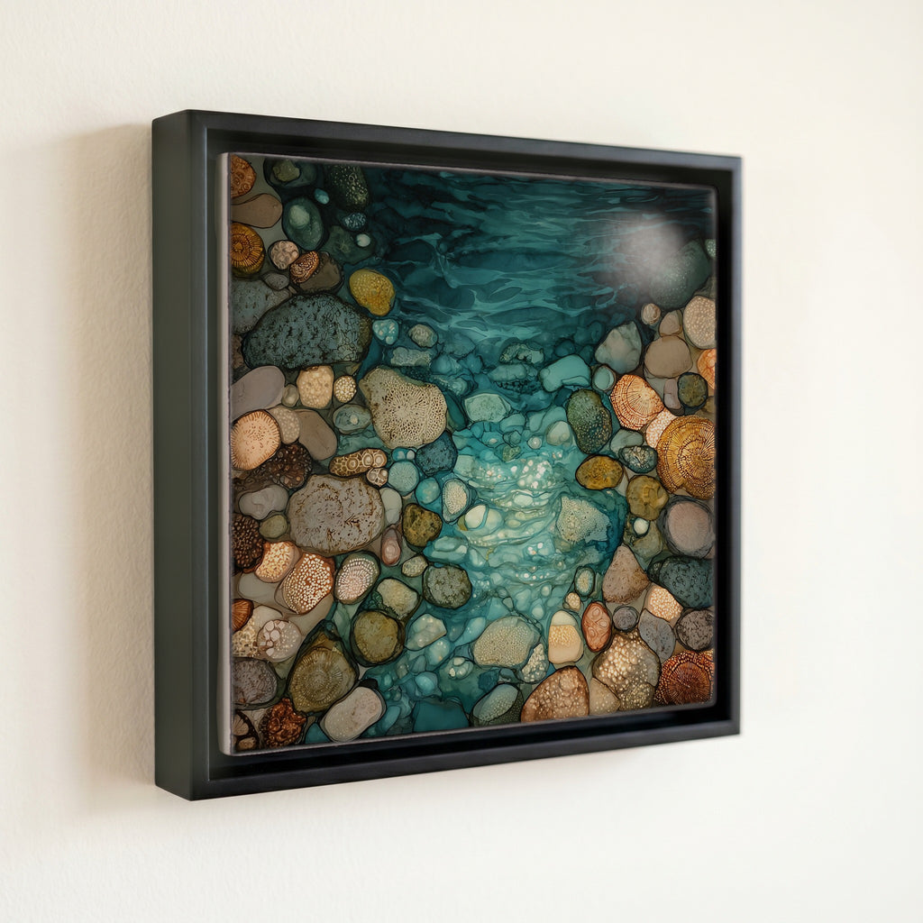 a Petoskey state stone — front