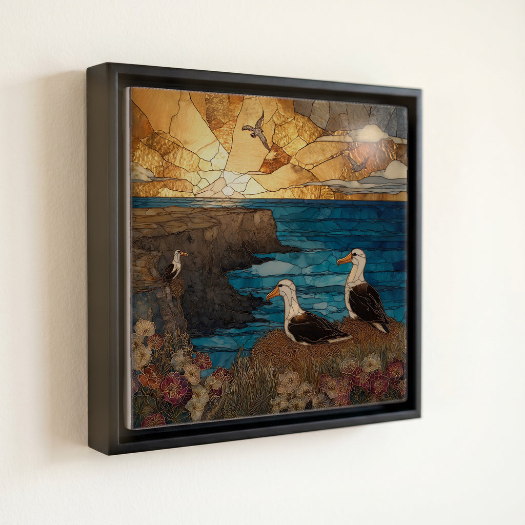 Kaena Point Oahu Ceramic Art Tile — front