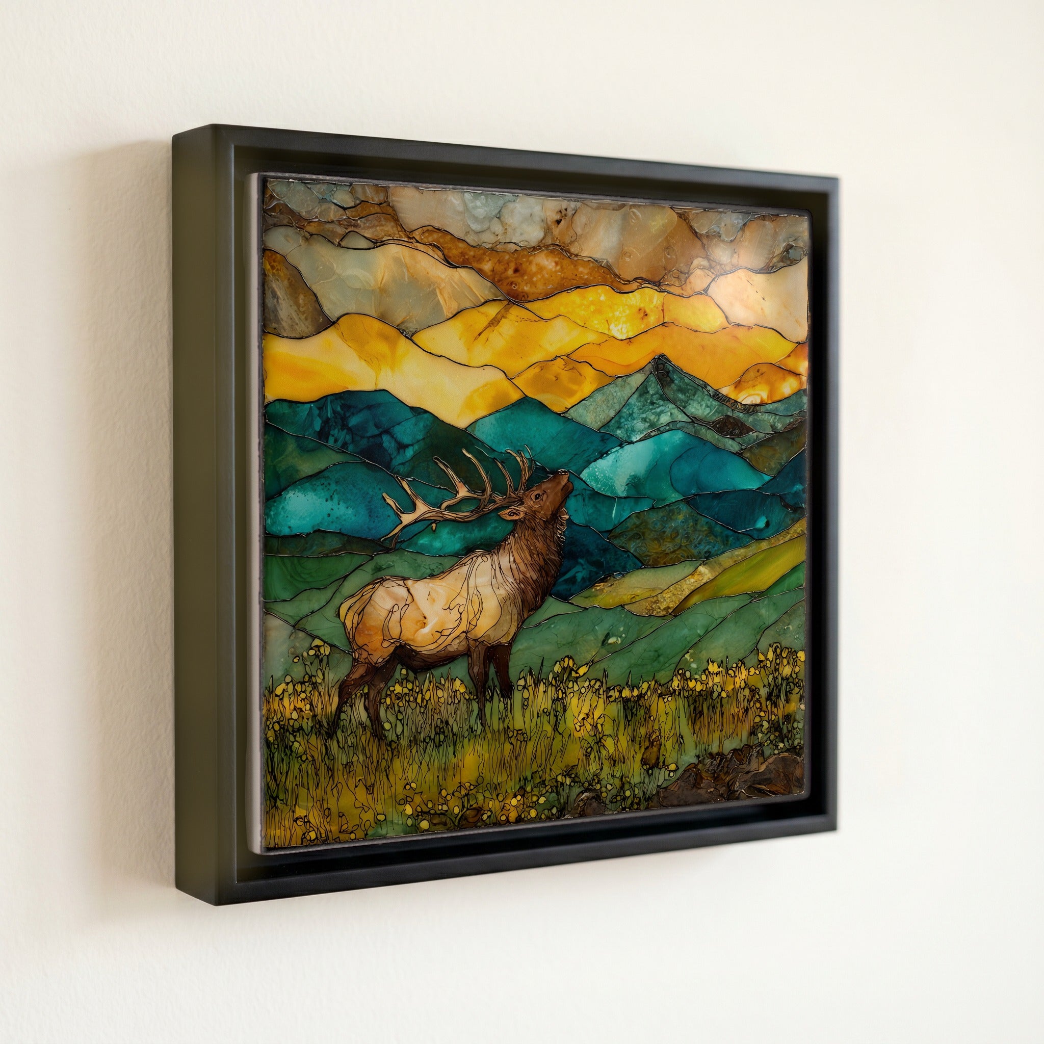 Elk bugling at Estes Front Range — front