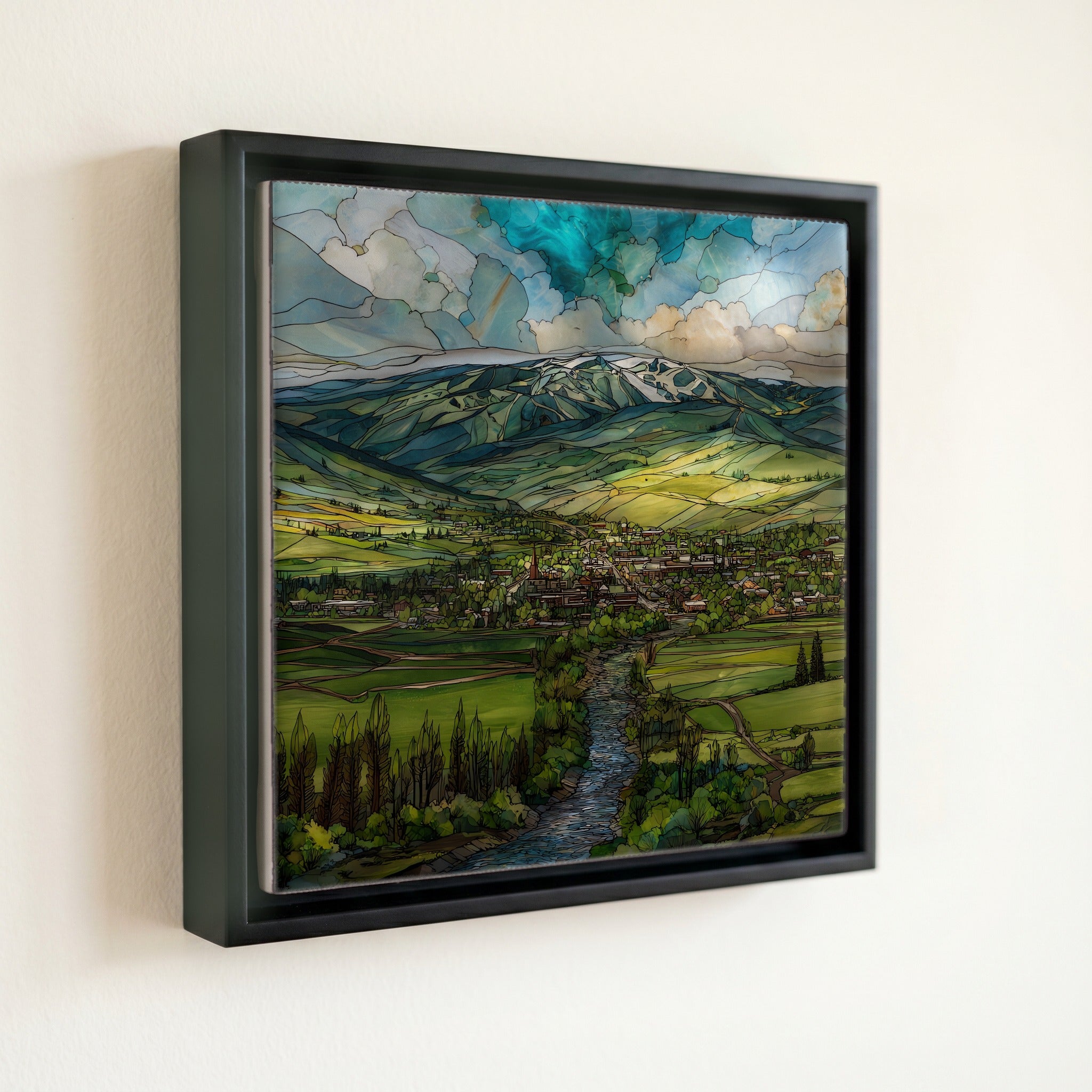 Steamboat Springs at sunset Yampa Valley — front