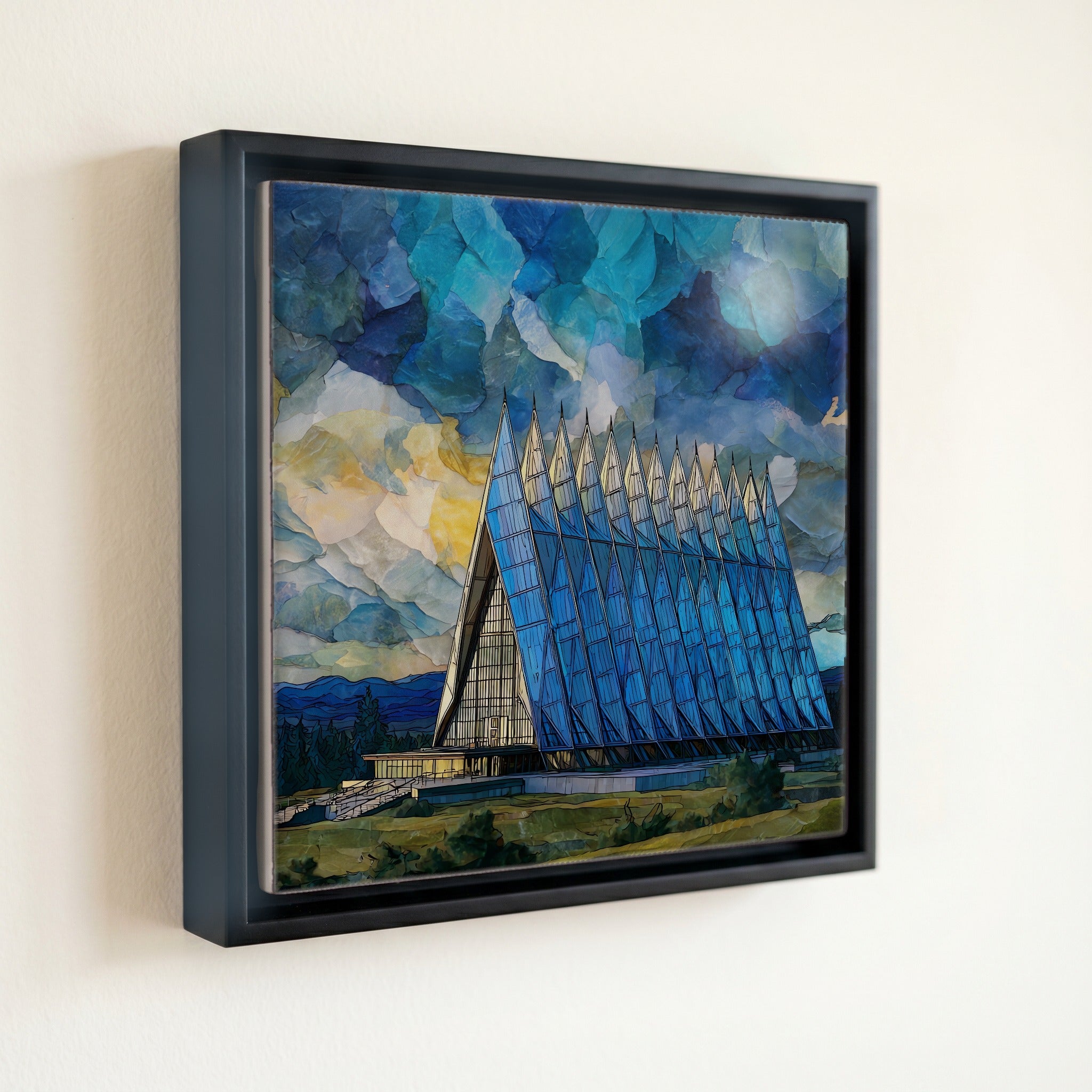 Air Force Academy Cadet Chapel Front Range — front