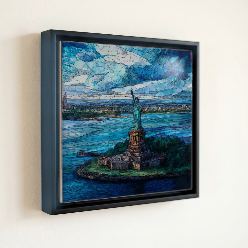 the Statue of Liberty on Liberty — front