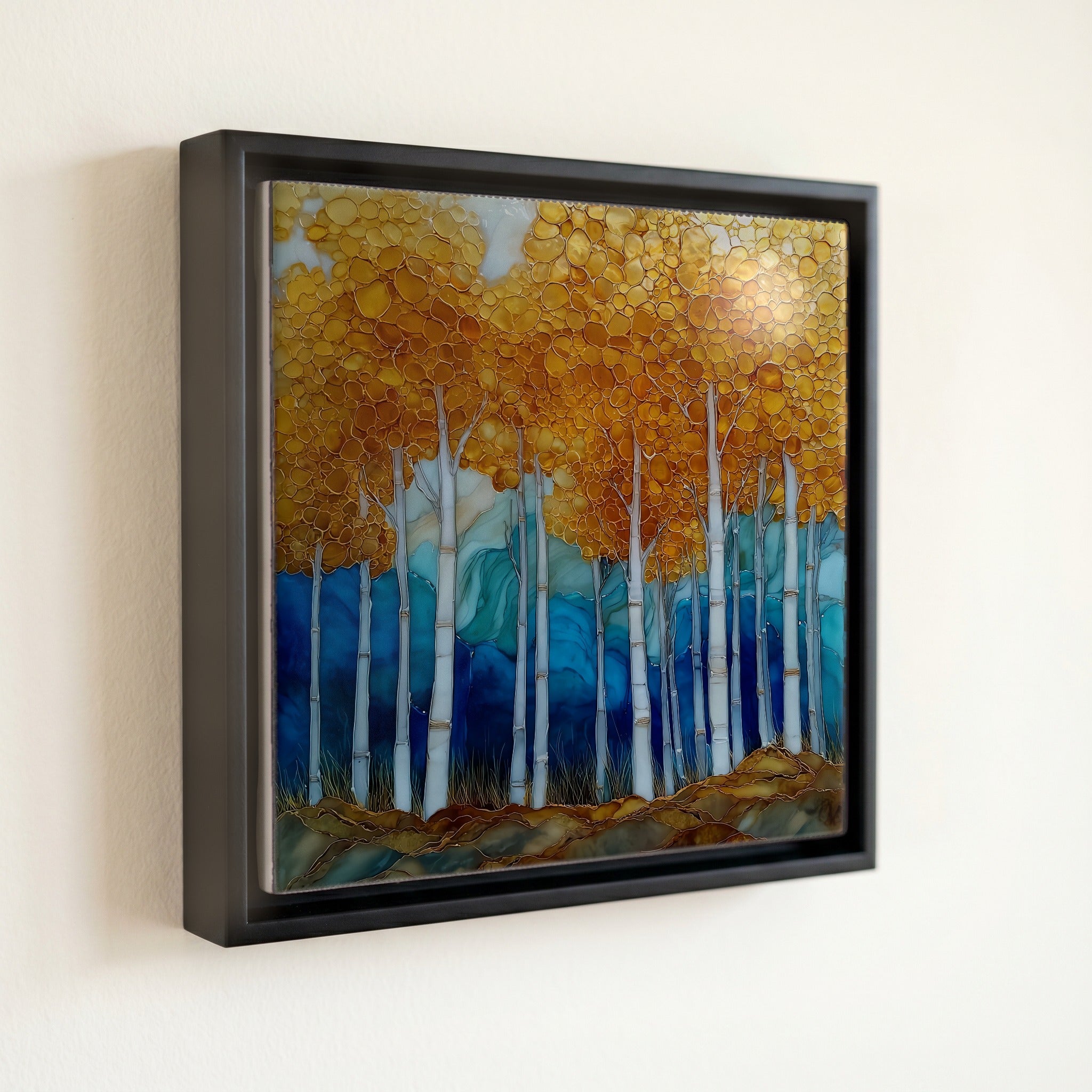 an aspen grove — front