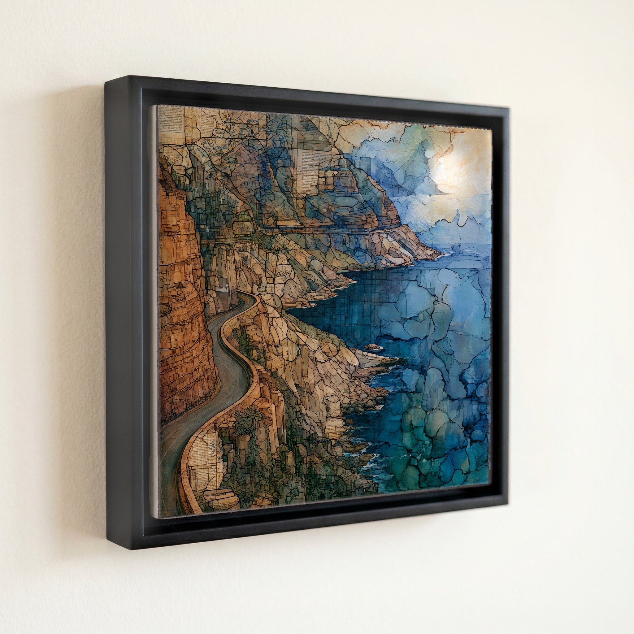 the winding coastal road — front