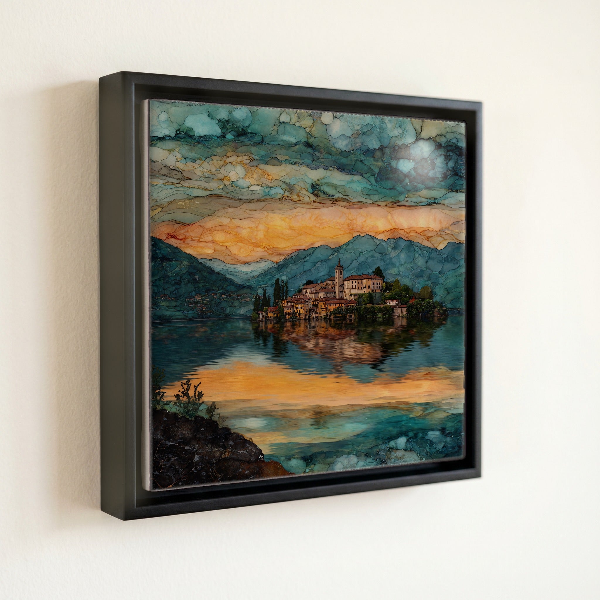 Lake Orta — front