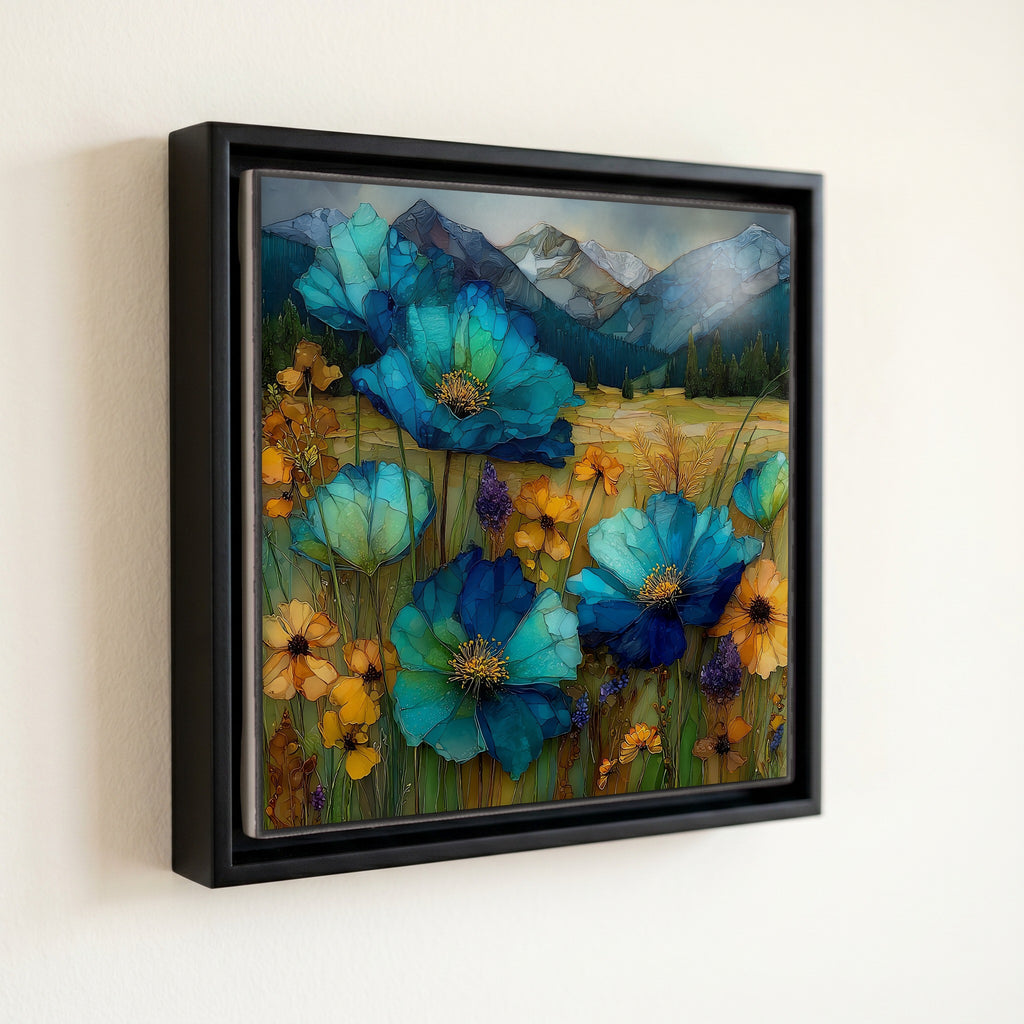 Rocky Mountain summer wildflowers — front