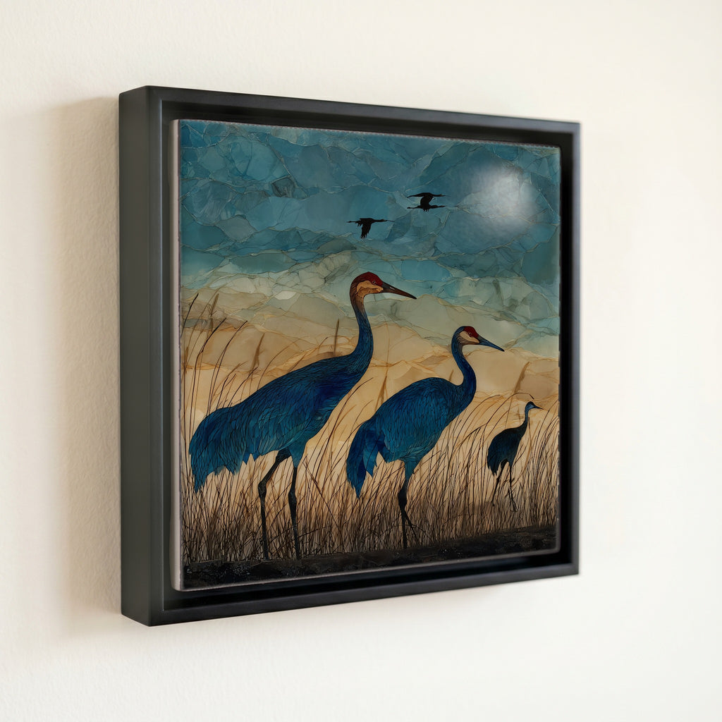 the Mississippi Sandhill Crane — front