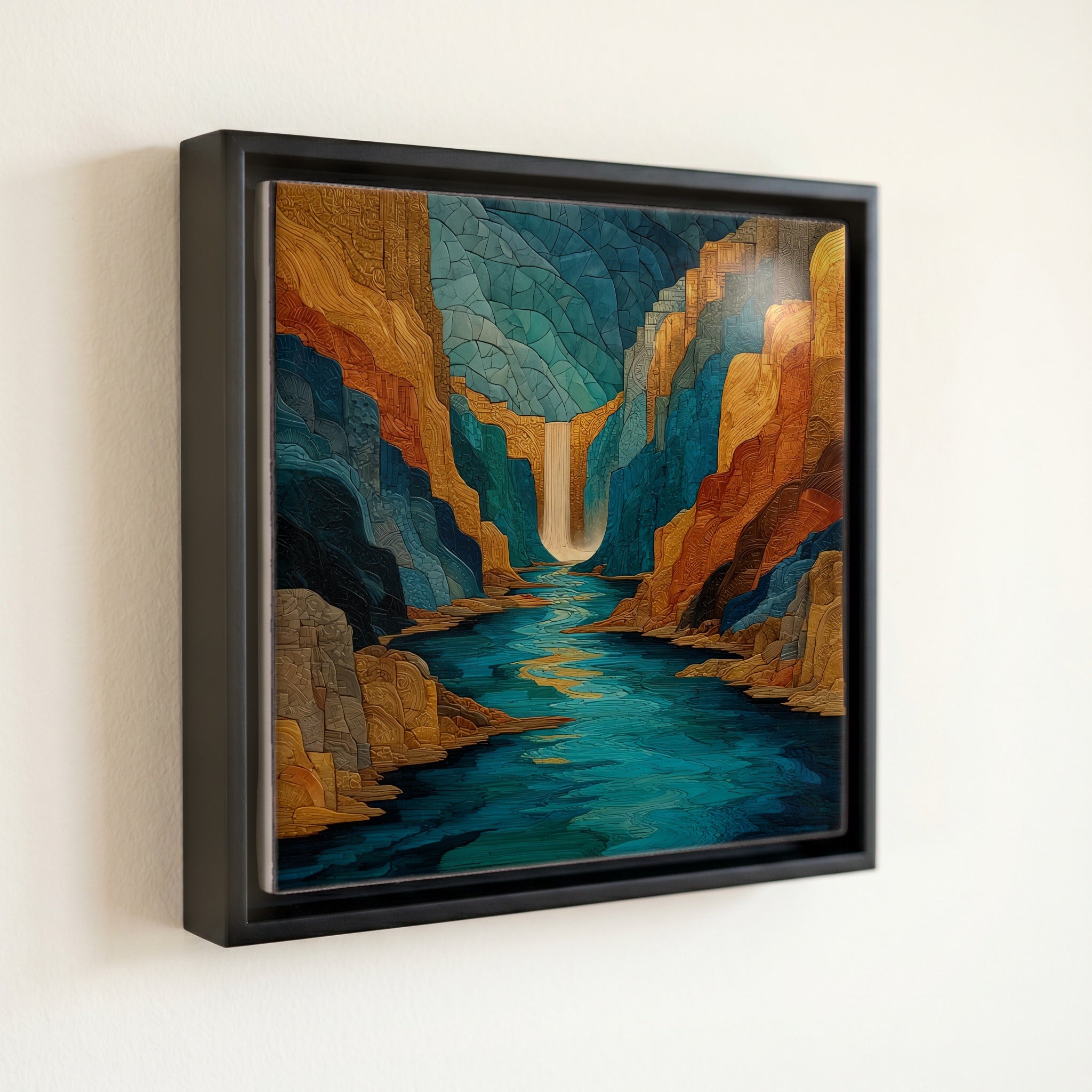 a North Canyon waterfall — front