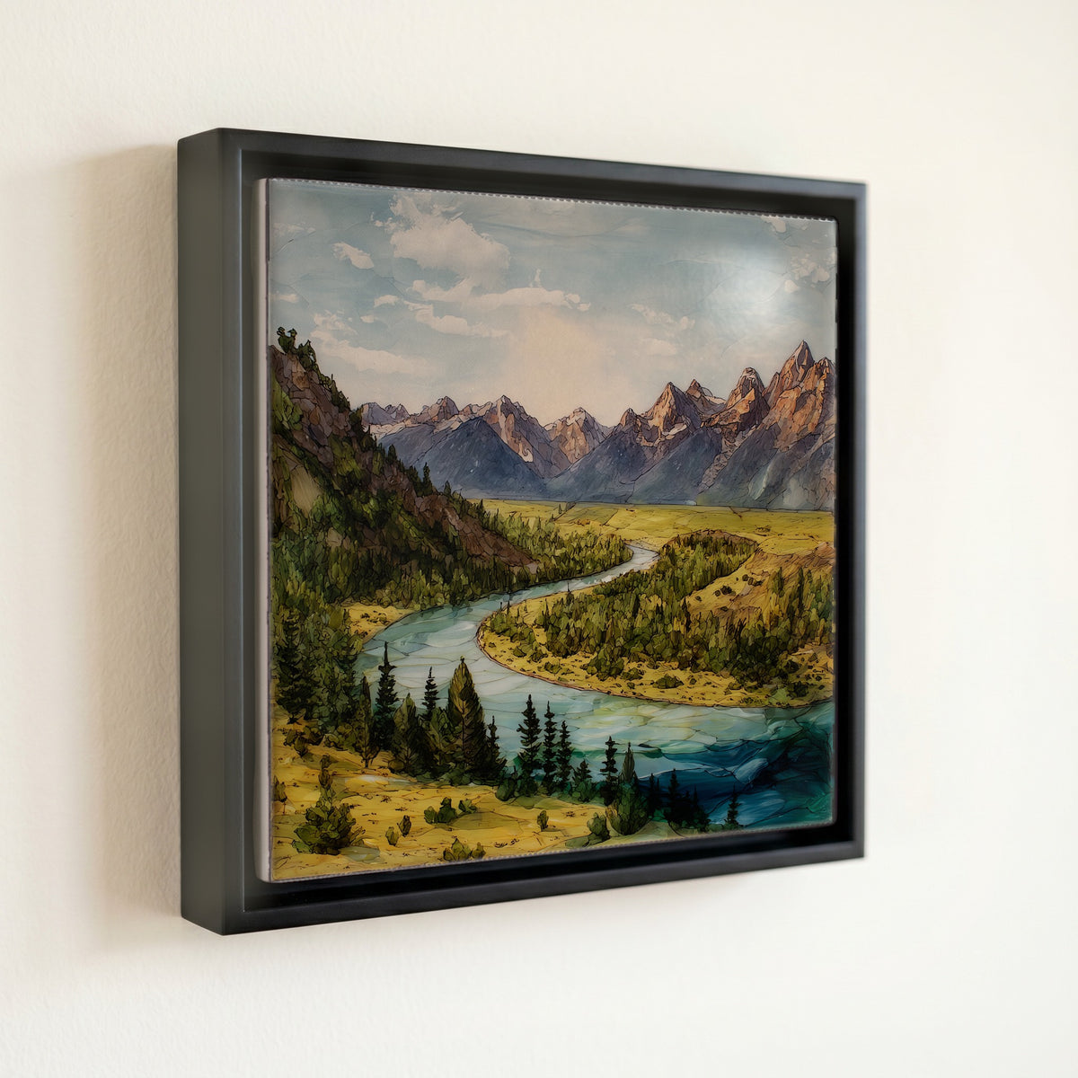 the Snake River Overlook — front