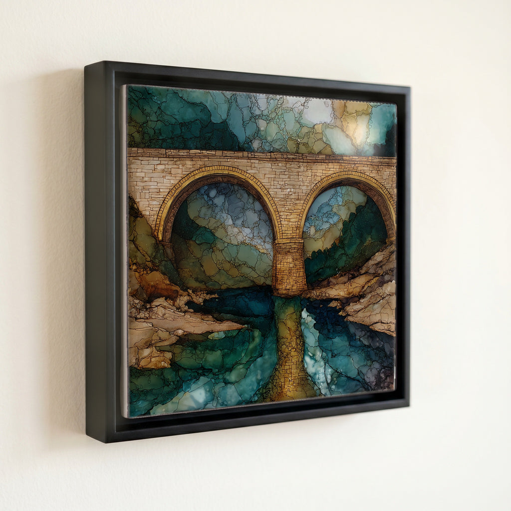 Stone Arch Bridge limestone — front