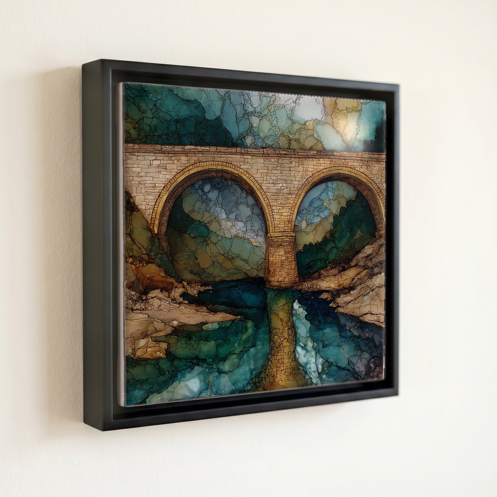 Stone Arch Bridge limestone — front
