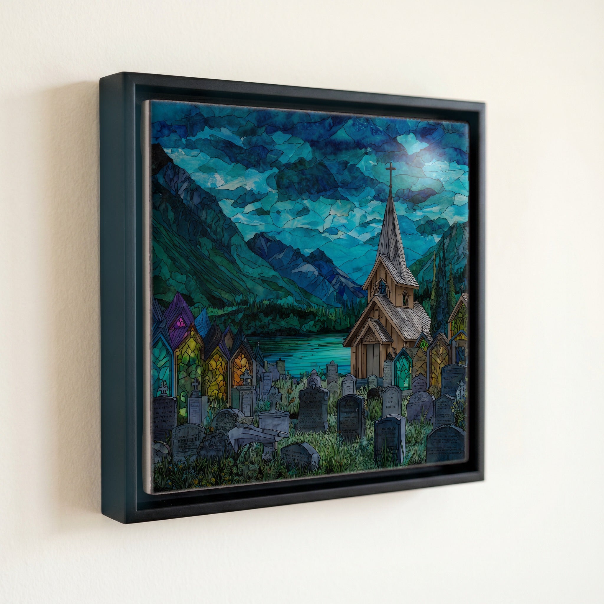 the Eklutna Athabascan cemetery — front