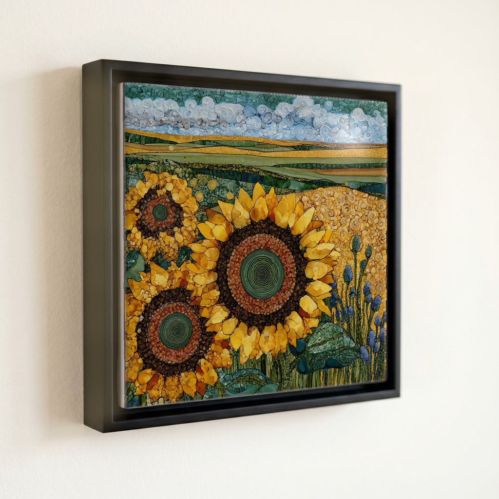 a North Dakota sunflower — front