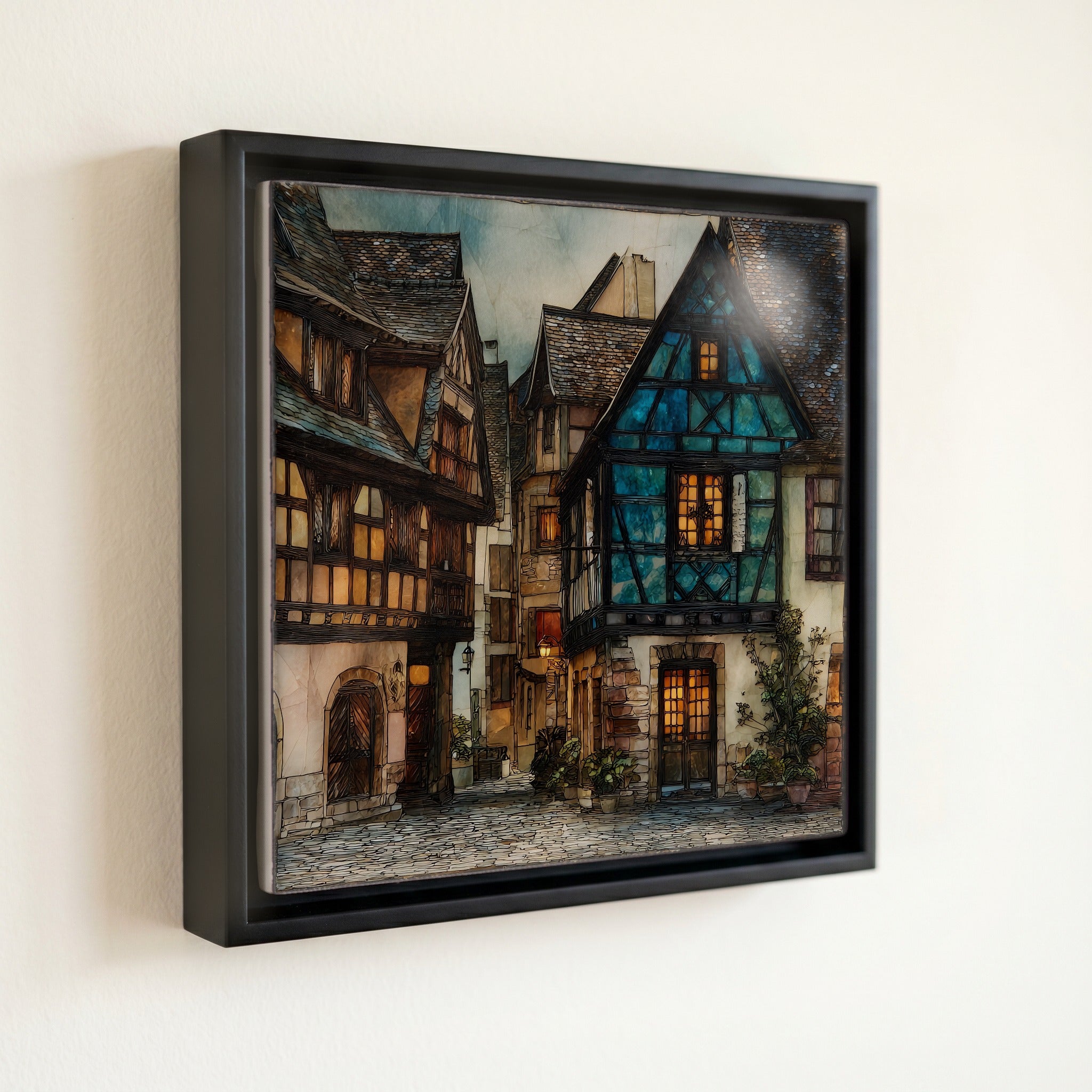 Riquewihr Alsatian Timber Houses — front