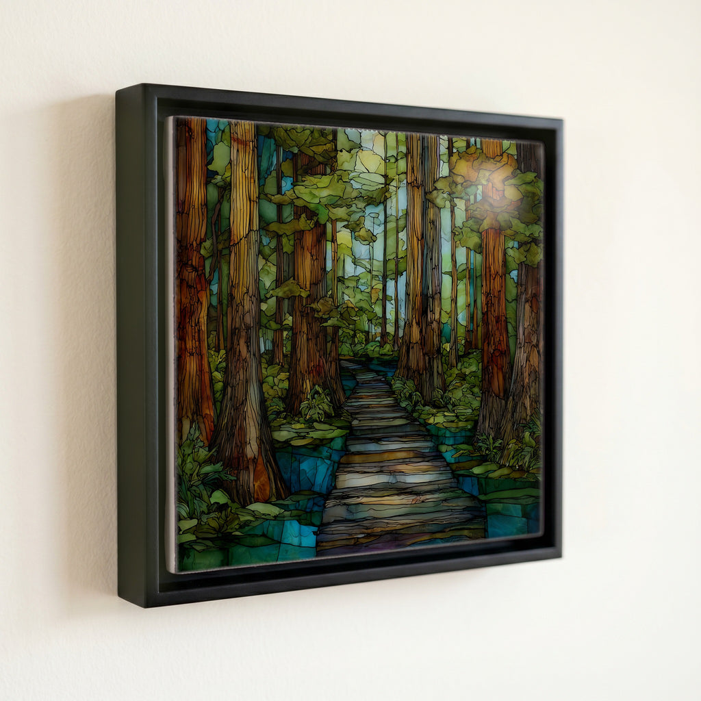 the Pocomoke Cypress Swamp boardwalk — front