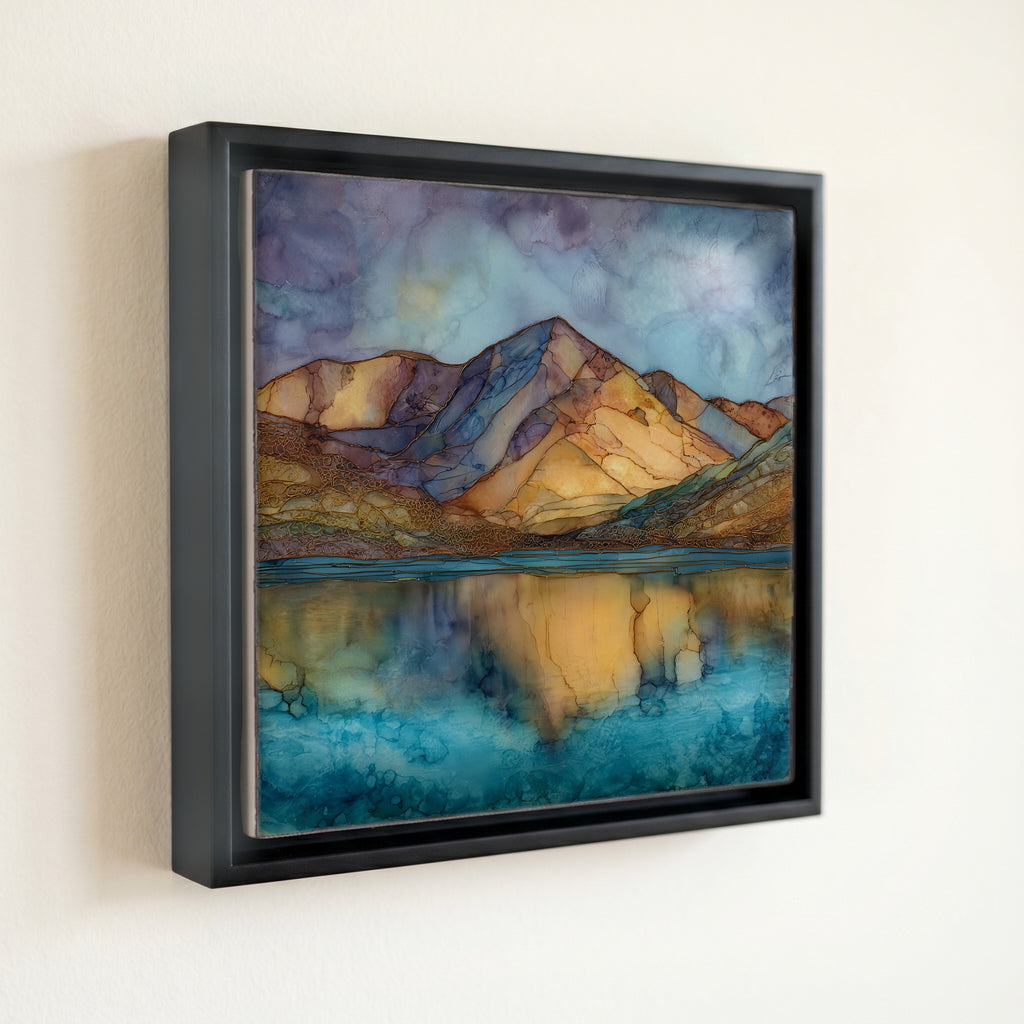 Mount Elbert highest peak Sawatch Range Ceramic Art Tile — front