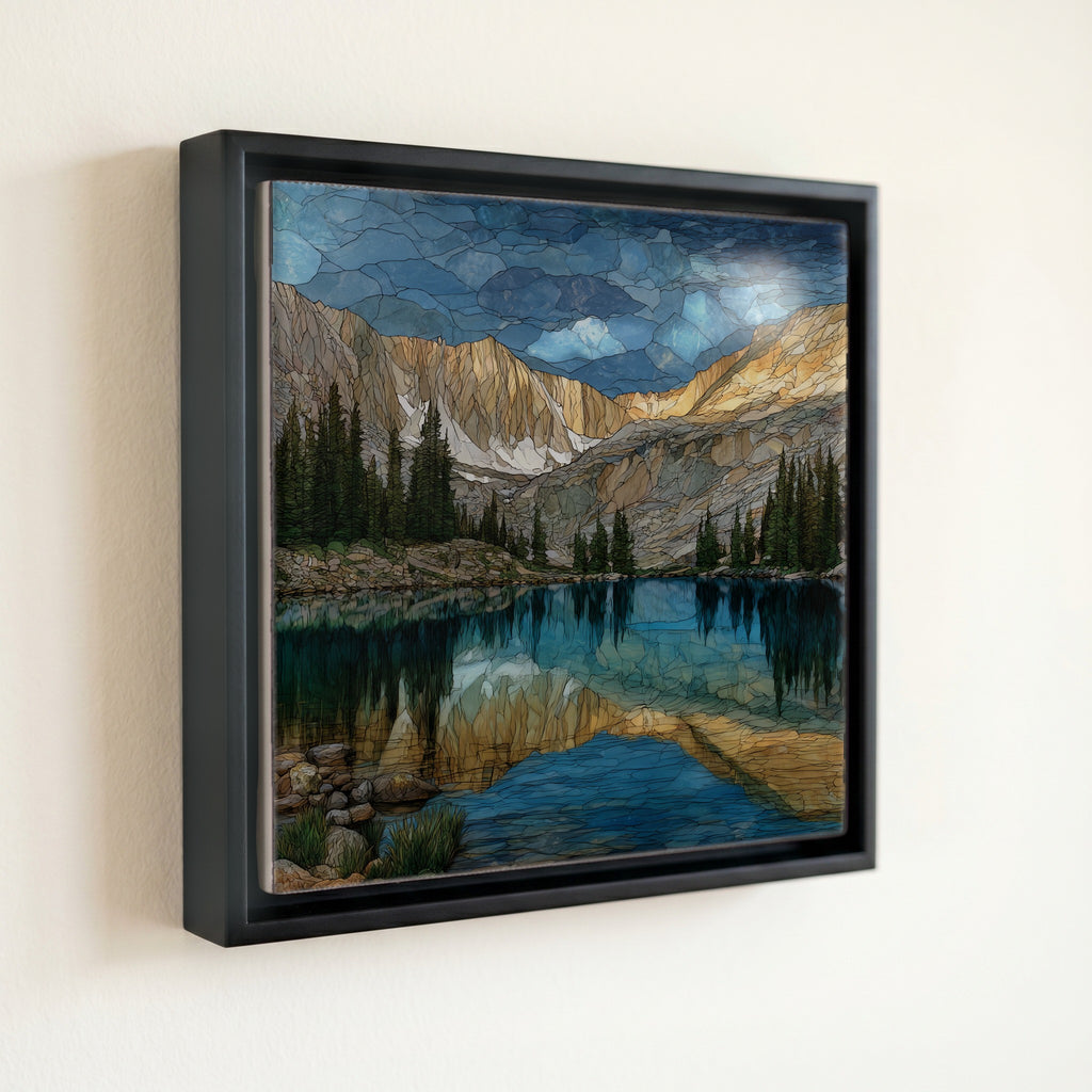 Mirror Lake on the Snowy Range — front