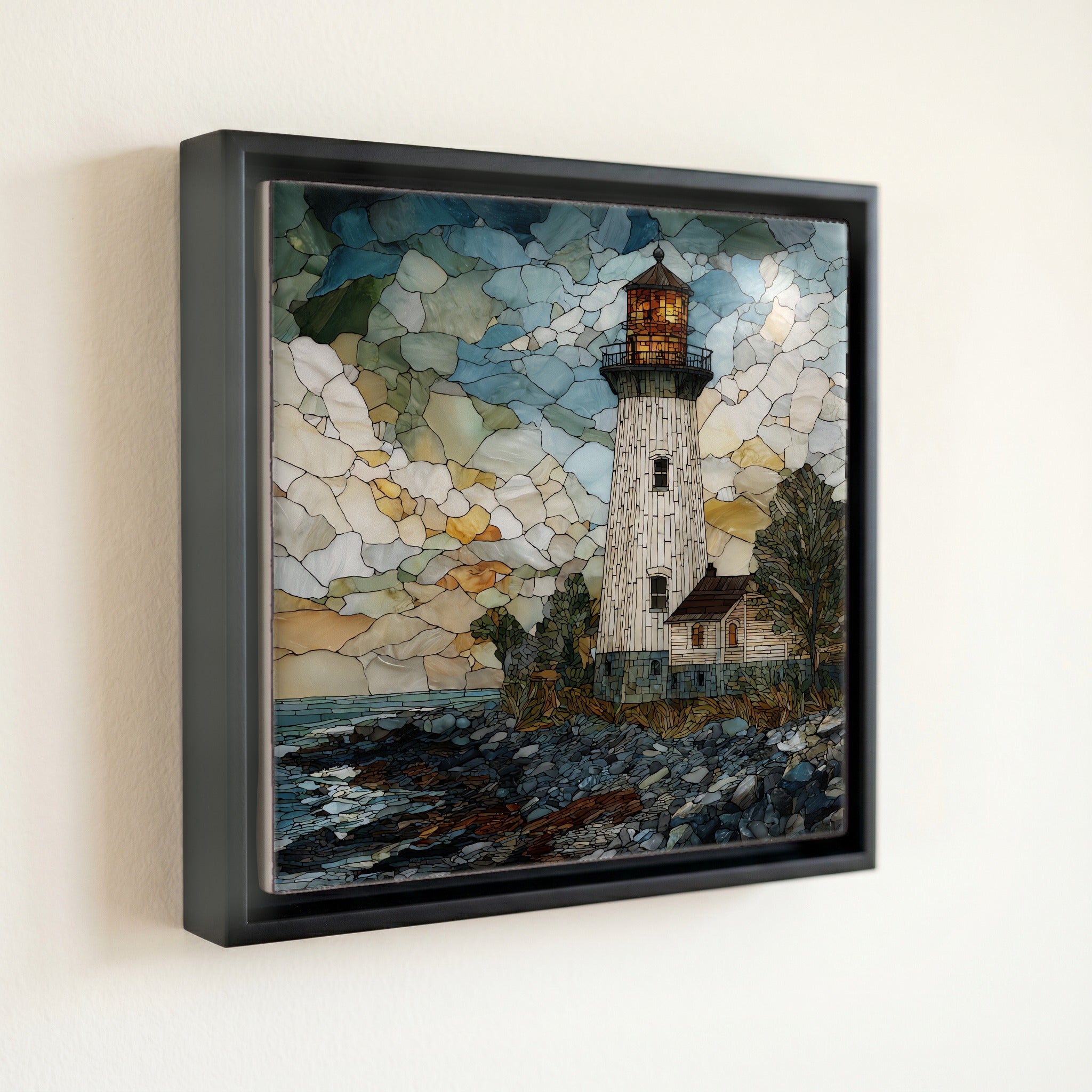 the Avery Point lighthouse — front