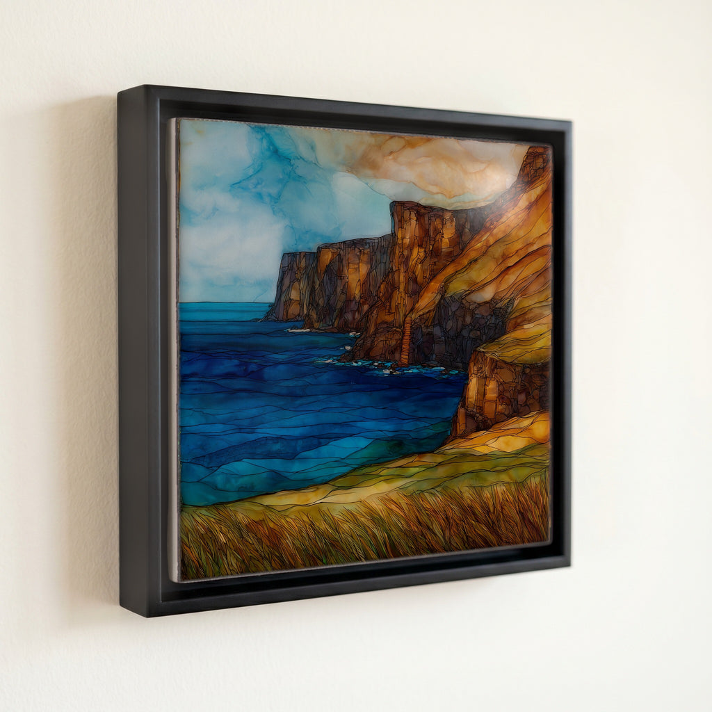 South Point Ka Lae Big Island Ceramic Art Tile — front