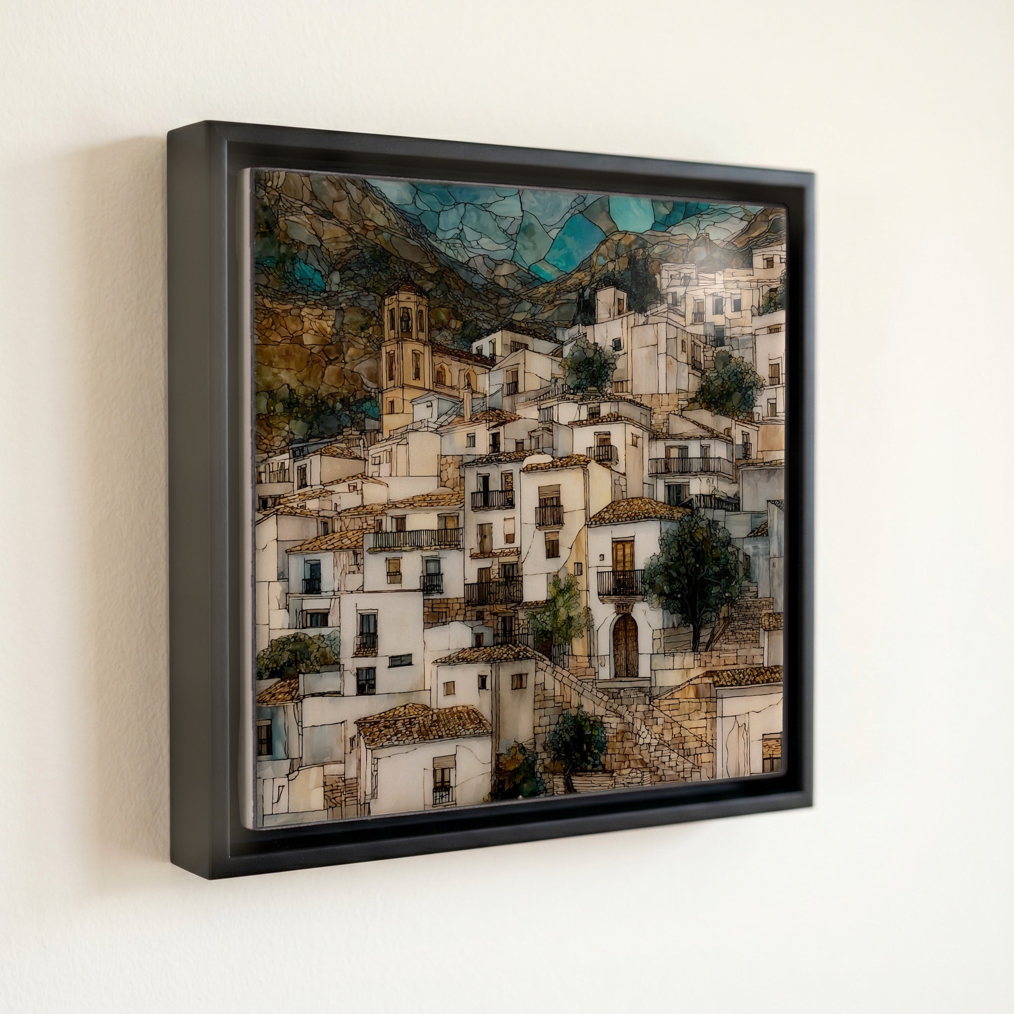 Frigiliana whitewashed Moorish quarter — front