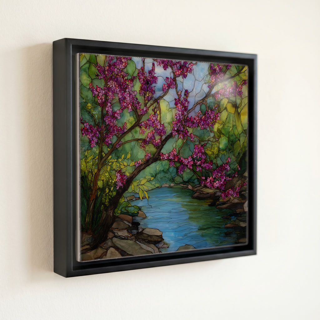Eastern redbud — front