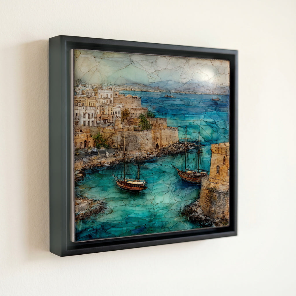 Heraklion Venetian Harbor — front